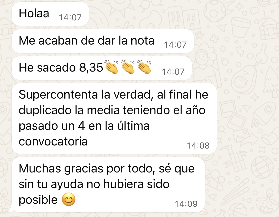 Testimonio de un alumno de Momentum